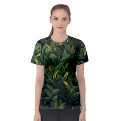 Banana leaves Women s Sport Mesh T-Shirt