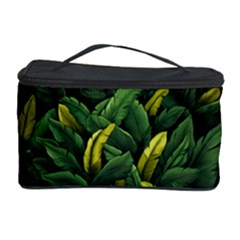 Banana Leaves Cosmetic Storage Case by goljakoff