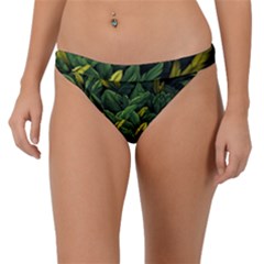 Banana Leaves Band Bikini Bottoms by goljakoff