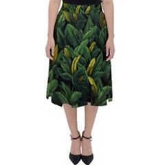 Banana leaves Classic Midi Skirt