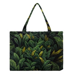 Banana Leaves Medium Tote Bag by goljakoff