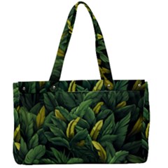 Banana leaves Canvas Work Bag