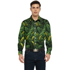 Banana leaves Men s Long Sleeve  Shirt