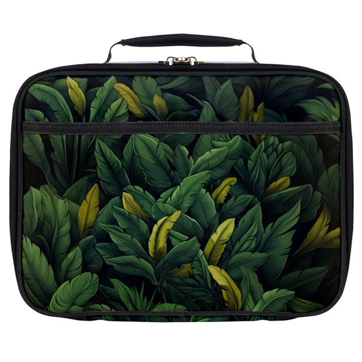 Banana leaves Full Print Lunch Bag