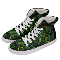 Banana leaves Men s Hi-Top Skate Sneakers