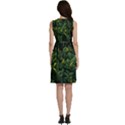 Banana leaves Sleeveless Dress With Pocket View4