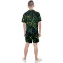 Banana leaves Men s Mesh T-Shirt and Shorts Set View2