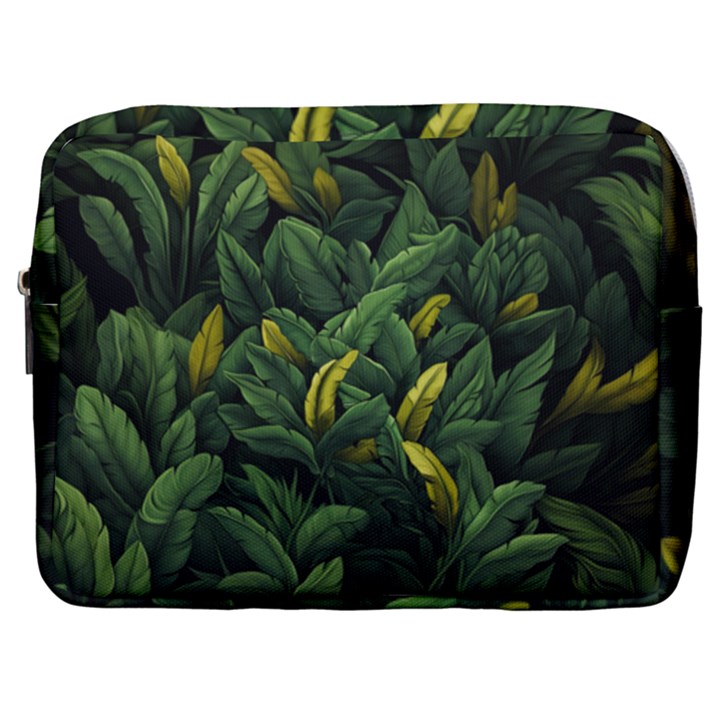 Banana leaves Make Up Pouch (Large)