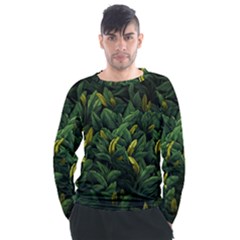 Banana leaves Men s Long Sleeve Raglan T-Shirt