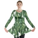 Green banana leaves Long Sleeve Tunic  View1