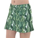 Green banana leaves Classic Tennis Skirt View1