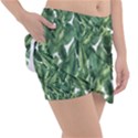 Green banana leaves Classic Tennis Skirt View3