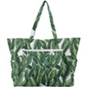 Green banana leaves Simple Shoulder Bag View3