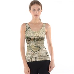 Tartaria Empire Vintage Map Women s Basic Tank Top by Grandong