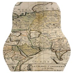 Tartaria Empire Vintage Map Car Seat Back Cushion  by Grandong