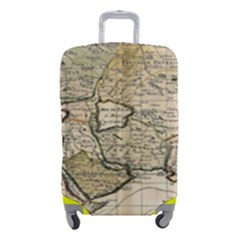 Tartaria Empire Vintage Map Luggage Cover (small) by Grandong