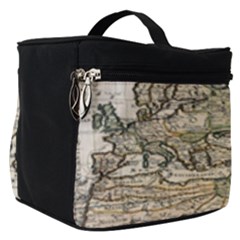 Tartaria Empire Vintage Map Make Up Travel Bag (small) by Grandong