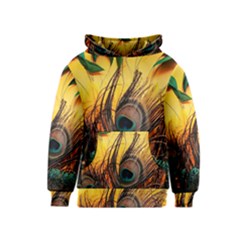 Art Paint Landscape Mountain Kids  Pullover Hoodie by Cemarart