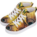 City Light Sky Landmark Painting Kids  Hi-Top Skate Sneakers View2