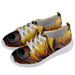 City Light Sky Landmark Painting Women s Lightweight Sports Shoes by Cemarart