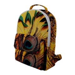 City Light Sky Landmark Painting Flap Pocket Backpack (large) by Cemarart