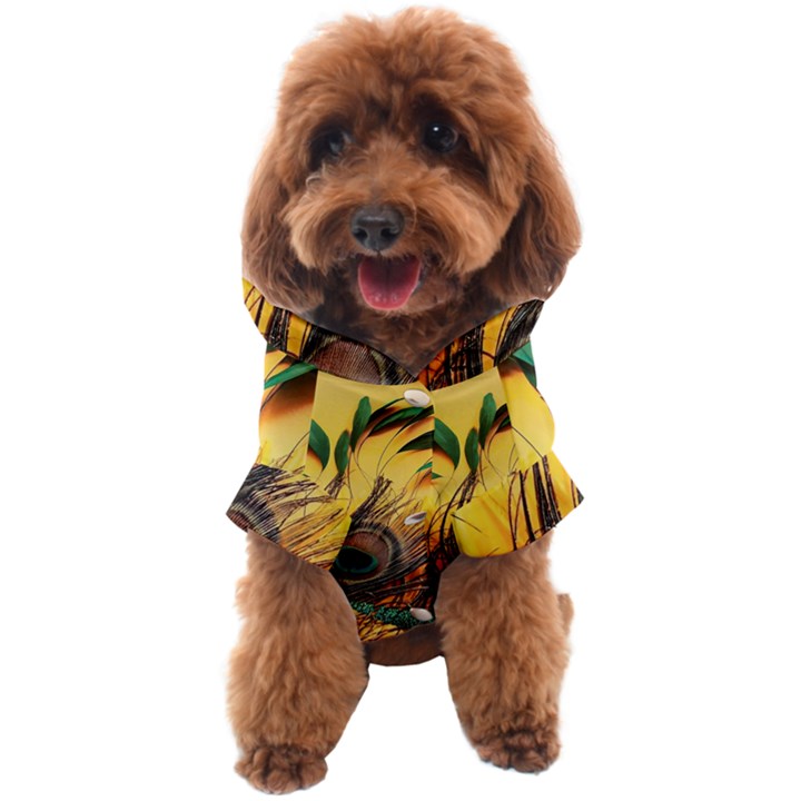 City Light Sky Landmark Painting Dog Coat