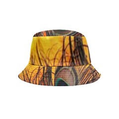 City Light Sky Landmark Painting Inside Out Bucket Hat (kids) by Cemarart