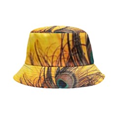 Forest Owl Art Snow Winter Inside Out Bucket Hat by Cemarart