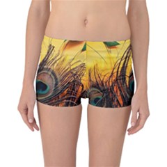 Asian Retro Vintage Art Korea China Japan Reversible Boyleg Bikini Bottoms by Cemarart