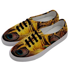 Japan Art Artwork Asia Drawing Lake Landscape Mountain Nature Oriental Men s Classic Low Top Sneakers by Cemarart