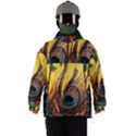 Peacock Feather Native Men s Ski and Snowboard Waterproof Breathable Jacket View1