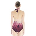 Hexagon Valentine Valentines Halter Swimsuit View2