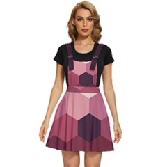 Hexagon Valentine Valentines Apron Dress by Grandong