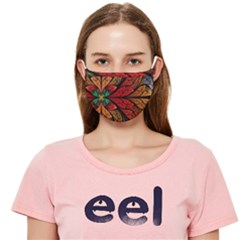 Fractals, Floral Ornaments, Rings Cloth Face Mask (adult) by nateshop