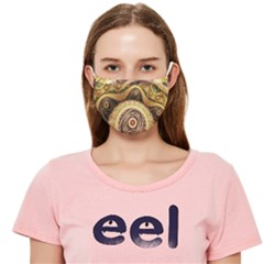 Fractals, Floral Ornaments, Waves Cloth Face Mask (adult) by nateshop