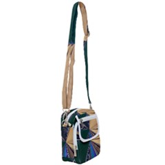 Flower Petal Bud Shoulder Strap Belt Bag by Cemarart