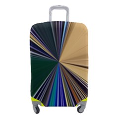 Flower Petal Bud Luggage Cover (small) by Cemarart