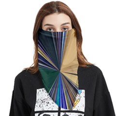 Flower Petal Bud Face Covering Bandana (triangle) by Cemarart