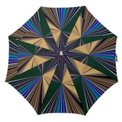 Colorful Centroid Line Stroke Straight Umbrellas by Cemarart