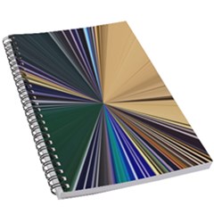 Colorful Centroid Line Stroke 5 5  X 8 5  Notebook by Cemarart