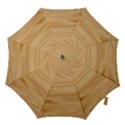 Light Wooden Texture, Wooden Light Brown Background Hook Handle Umbrellas (Large) View1