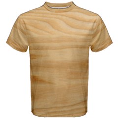 Light Wooden Texture, Wooden Light Brown Background Men s Cotton T-shirt by nateshop