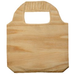 Light Wooden Texture, Wooden Light Brown Background Foldable Grocery Recycle Bag by nateshop