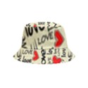 Love Abstract Background Love Textures Inside Out Bucket Hat (Kids) View1