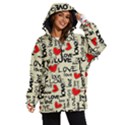 Love Abstract Background Love Textures Women s Ski and Snowboard Jacket View1