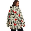 Love Abstract Background Love Textures Women s Ski and Snowboard Jacket View4