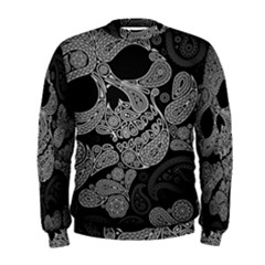 Paisley Skull, Abstract Art Men s Sweatshirt by nateshop