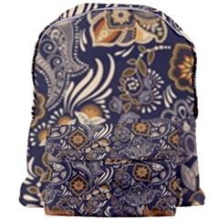 Paisley Texture, Floral Ornament Texture Giant Full Print Backpack by nateshop