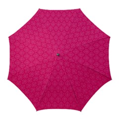 Pink Pattern, Abstract, Background, Bright Golf Umbrellas by nateshop