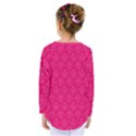 Pink Pattern, Abstract, Background, Bright Kids  Long Sleeve T-Shirt View2